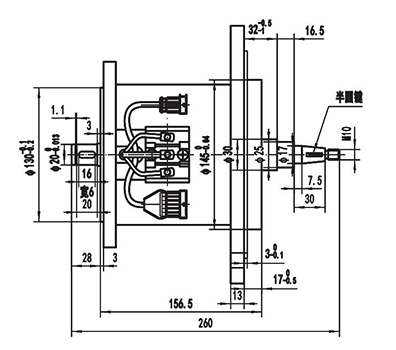 1200W (3450 RPM) Antriebsmotor, bürstenloser Motor, PMDC Motor TF120BH
