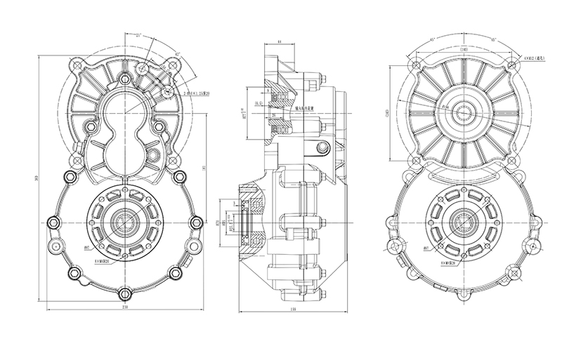 Untersetzungsgetriebe JS16 Series