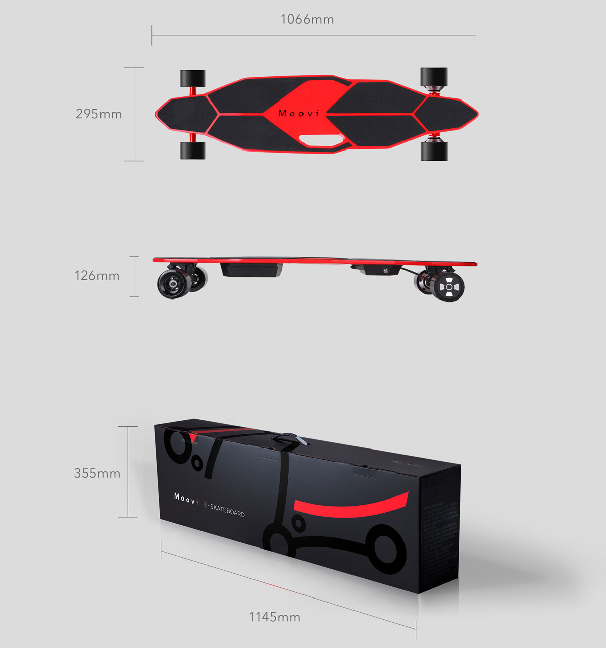 E-Skateboards UEB203A